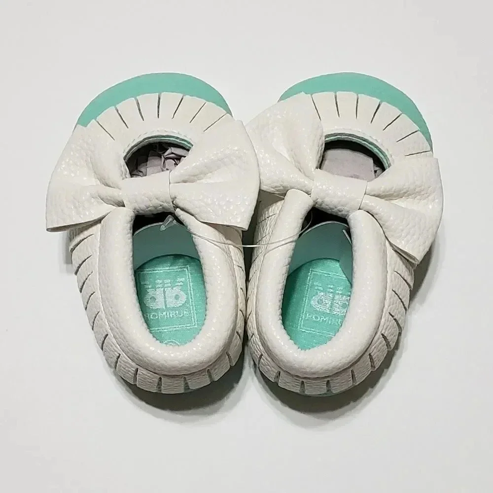 Baby Girl Non-Slip Tassle Shoes
